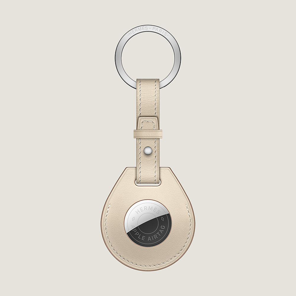 Apple AirTag Hermes key ring | Hermès Singapore